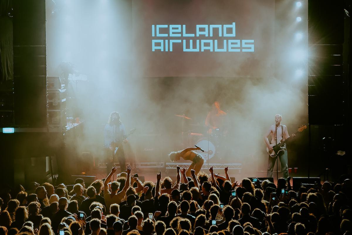 Amyl and The Sniffers 2022 Iceland Airwaves Keira Lindgren