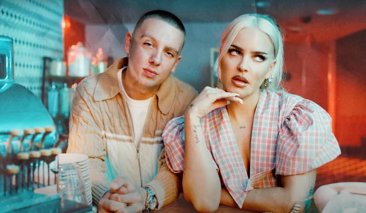 Anne-Marie and Aitch in the video for "PSYCHO"