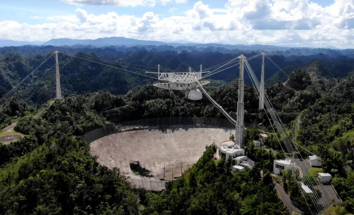 Arecibo Radio Telescope collapse 2020