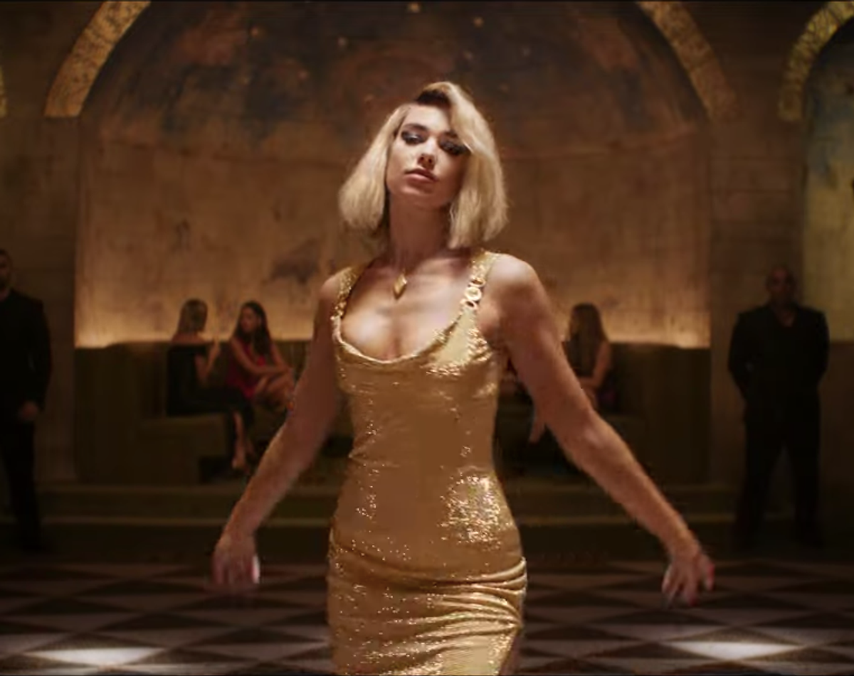 Henry Cavill and Dua Lipa Dance Together in First Argylle Movie Image