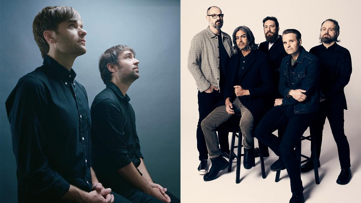 Death Cab for Cutie and The Postal Service joint shot