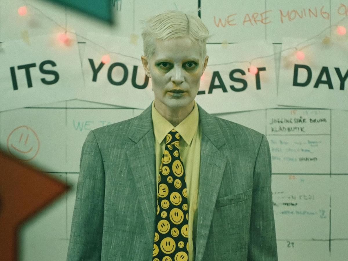 Fever Ray in suit for "What They Call Us" single