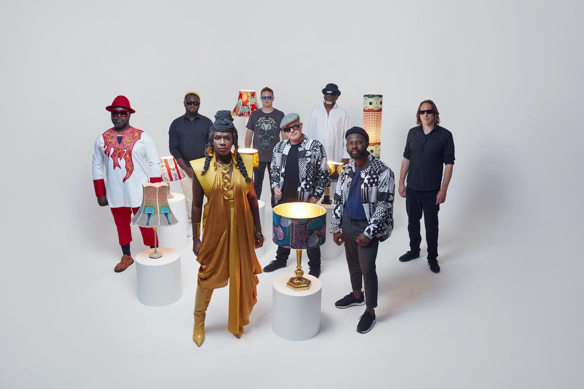 Ibibio Sound Machine 2021 group Simon Webb