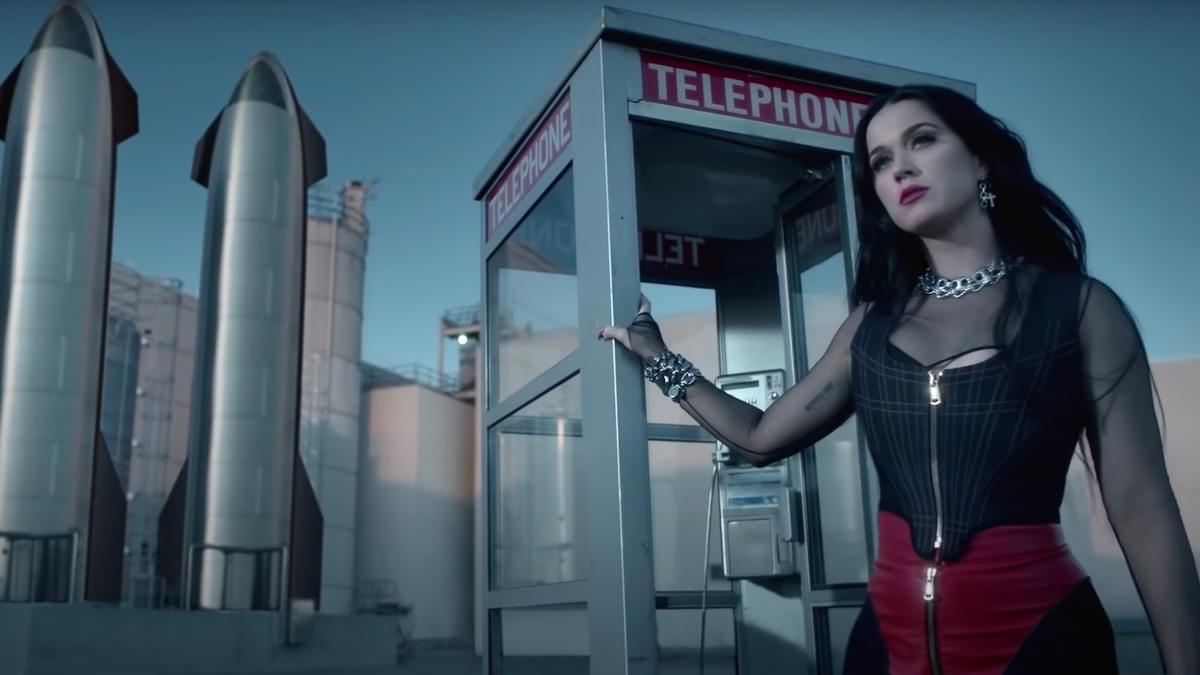 Katy Perry in video for "When Im Gone"