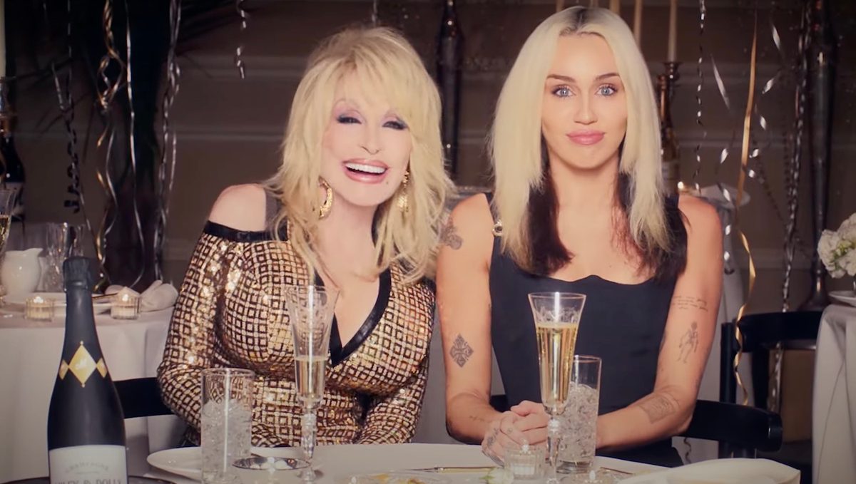 Miley Cyrus and Dolly Parton to co-host Miley's New Year's Eve Party | The Line of Best Fit