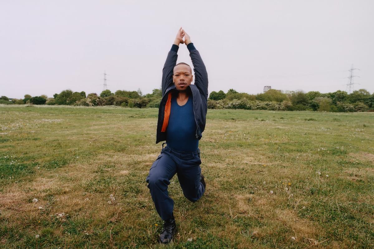 Nakhane lunging on field