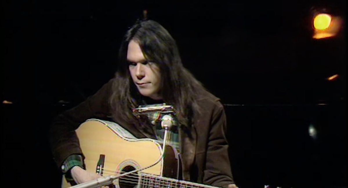 Neil Young announces 50th anniversary edition of Harvest with live