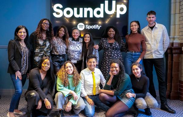 Sound Up Group Photo with the judges