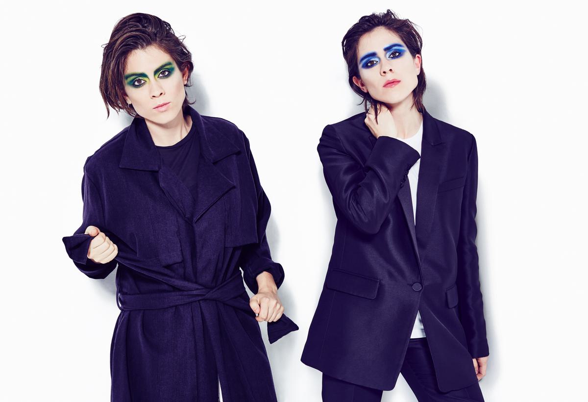 Tegan And Sara whitewall