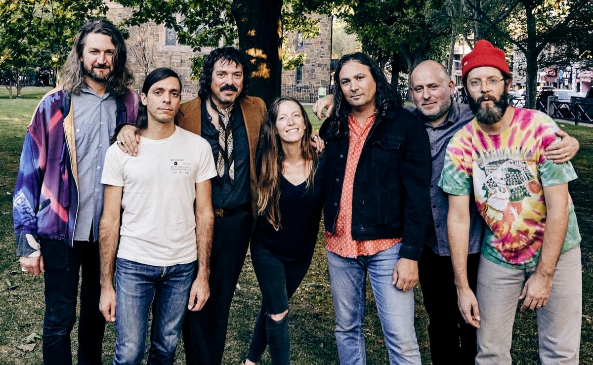 The War On Drugs outdoor band shot