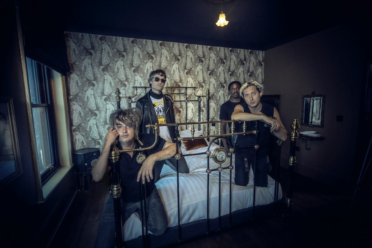 The Libertines in Room by Jason Knott