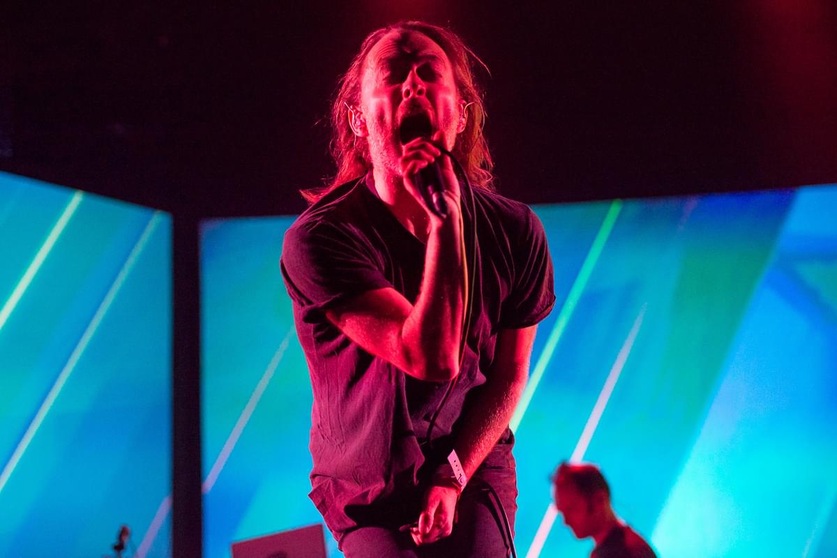 Thom Yorke performs at the Pitchfork Music Festival in Paris France 06