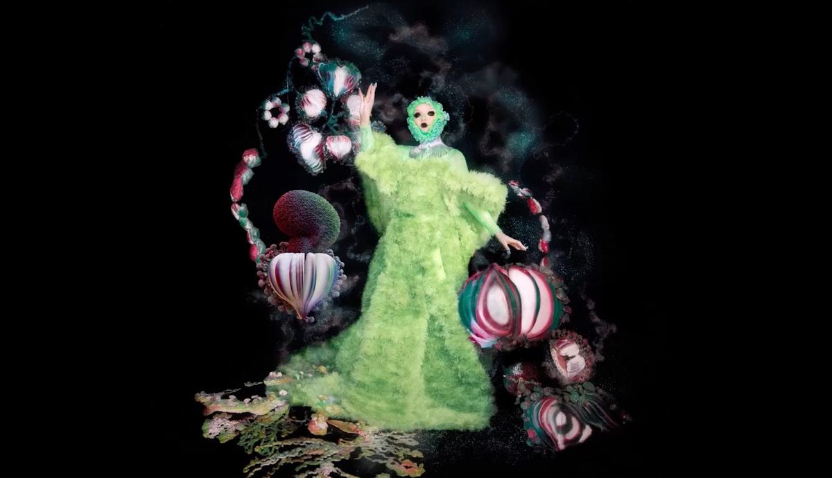 Bjork "Atopos" single artwork