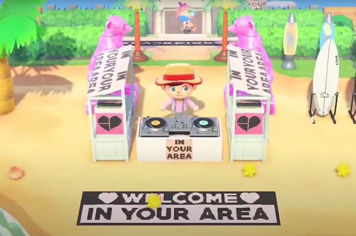 Blackpink animal crossing in your area island preview youtube