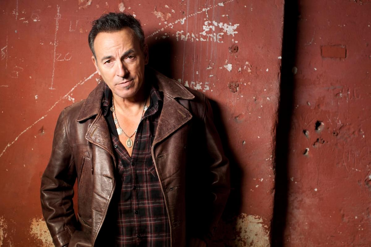 Bruce springsteen brown leather