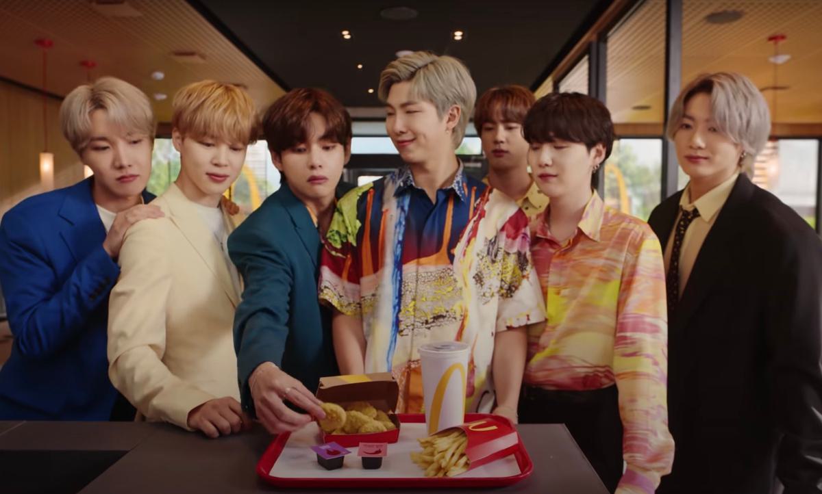 Bts mcdonalds meal trailer youtube