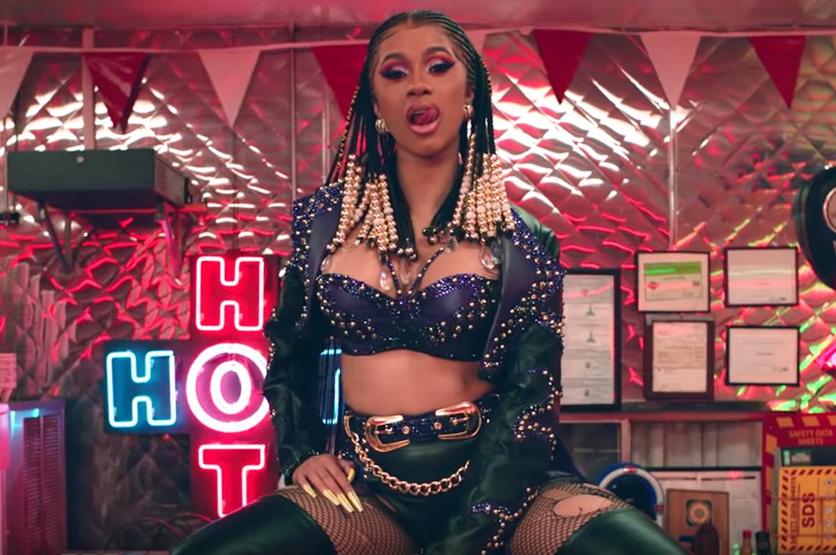 Cardi b please me video