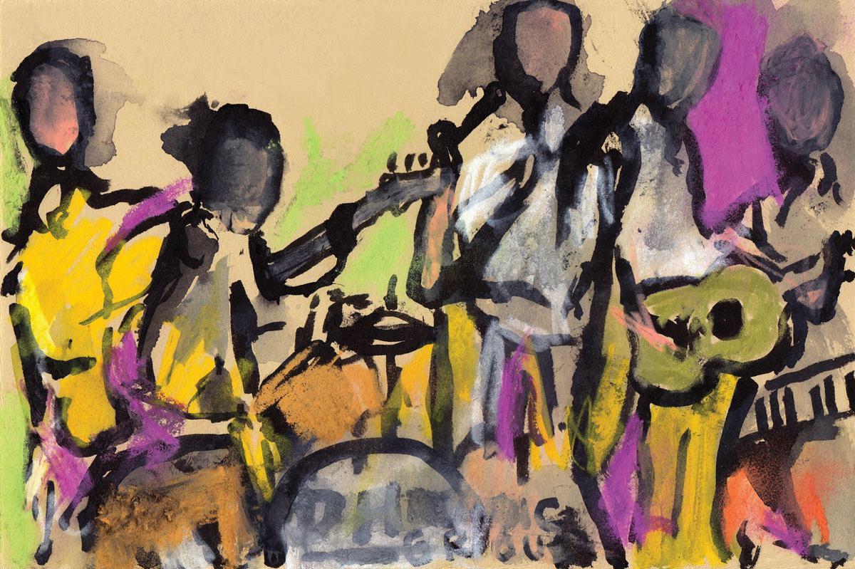 Deerhunter painting bradford cox mar18