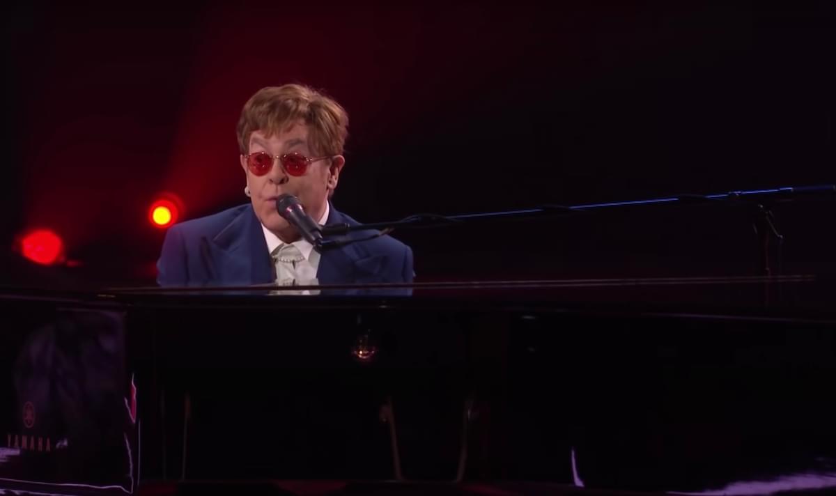 Elton john its a sin brits 2021 performance youtube