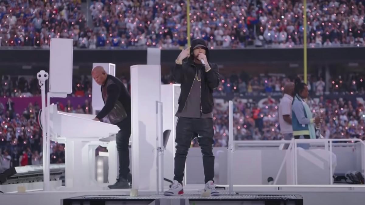 Eminem superbowl halftime show 2022 youtube
