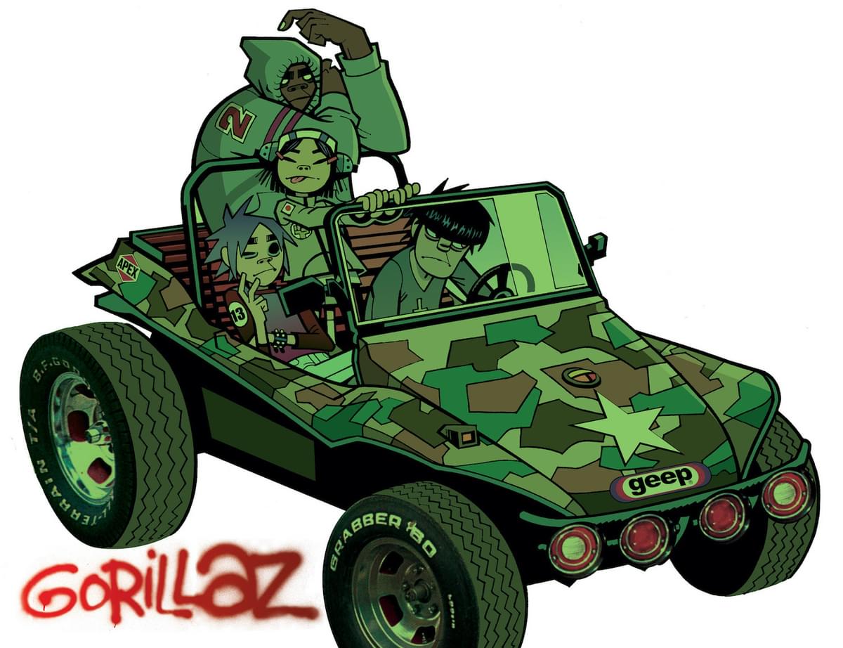 Gorillaz 20th annniversary reissue vinyl deluxe press