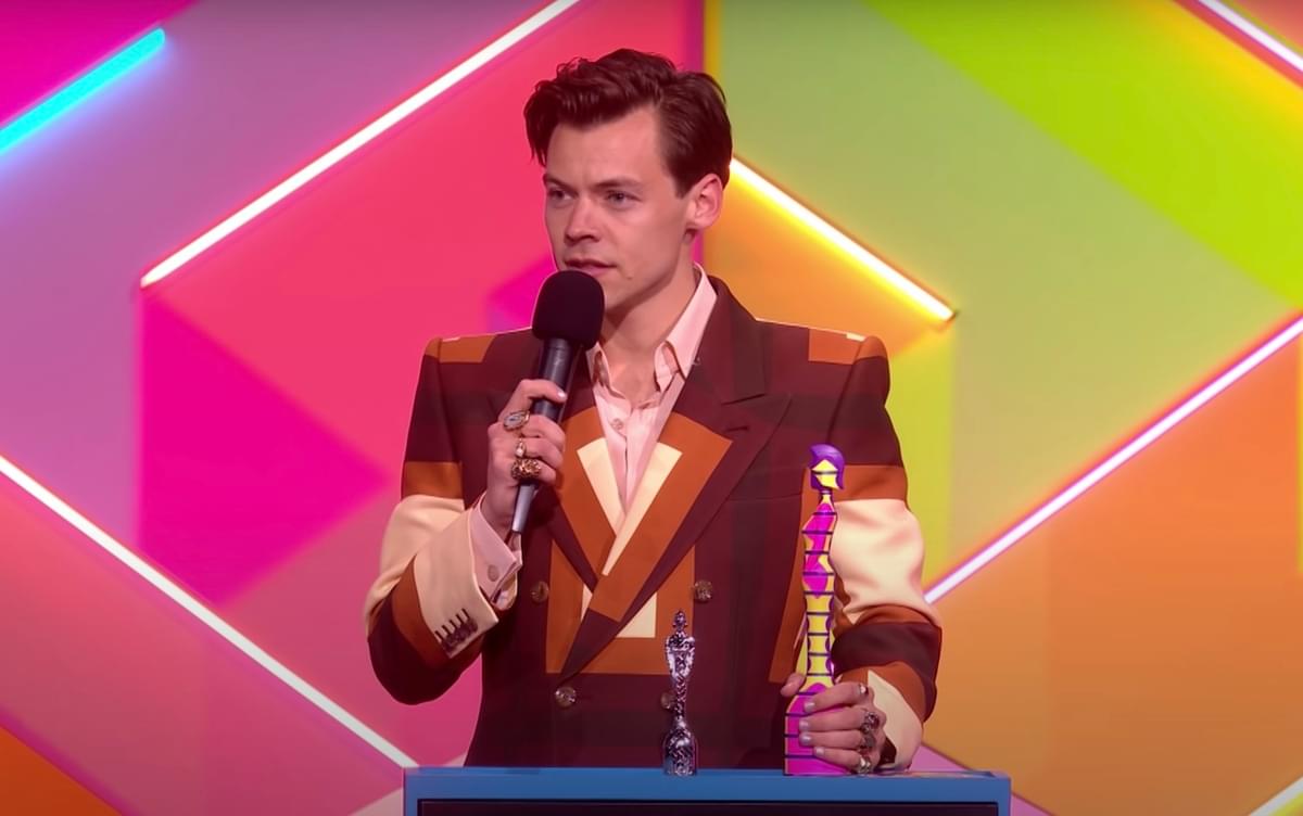 Harry styles brit awards 2021 youtube