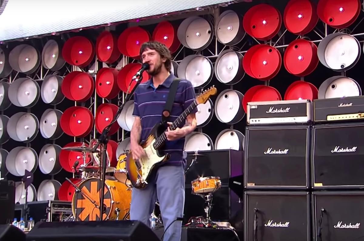 Jonh frusciante rhcp live earth 2007