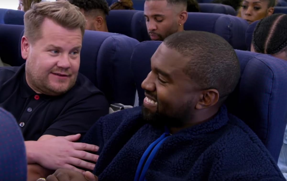 Kanye west james corden airpool karaoke
