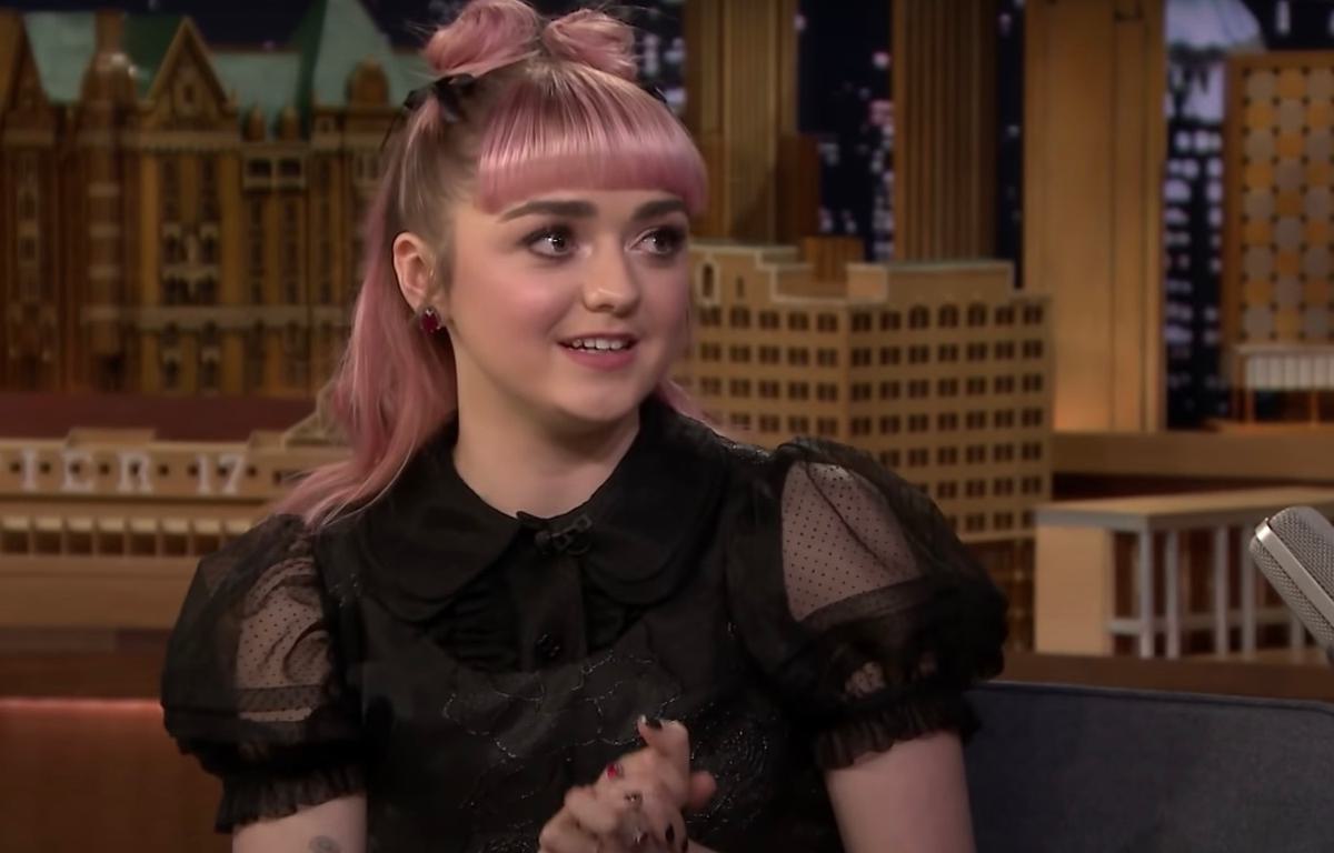 Maisie williams jimmy fallon 2019