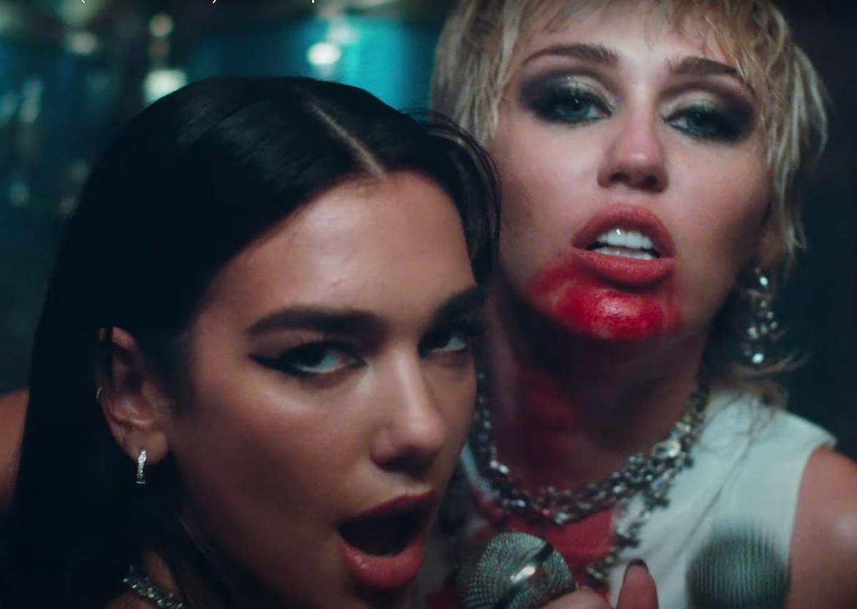 Miley cyrus dua lipa prisoner video