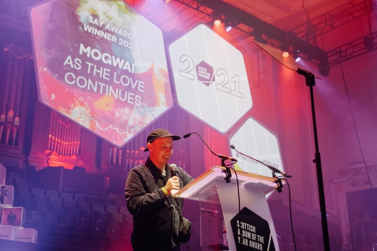 Mogwai say award winners 2021 press no credit given