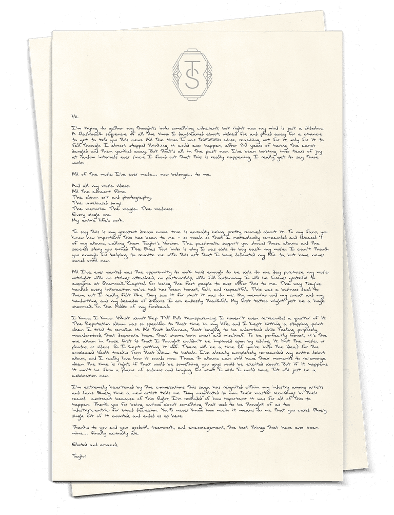 New letter