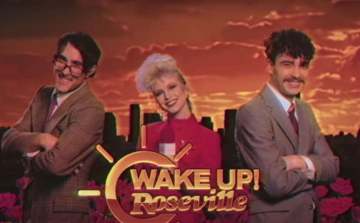 Paramore in the video for "Rose-Colored Boy"