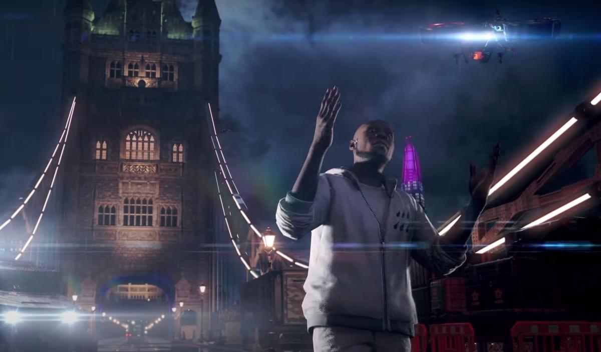 Stormzy watch dogs legion game reveal trailer