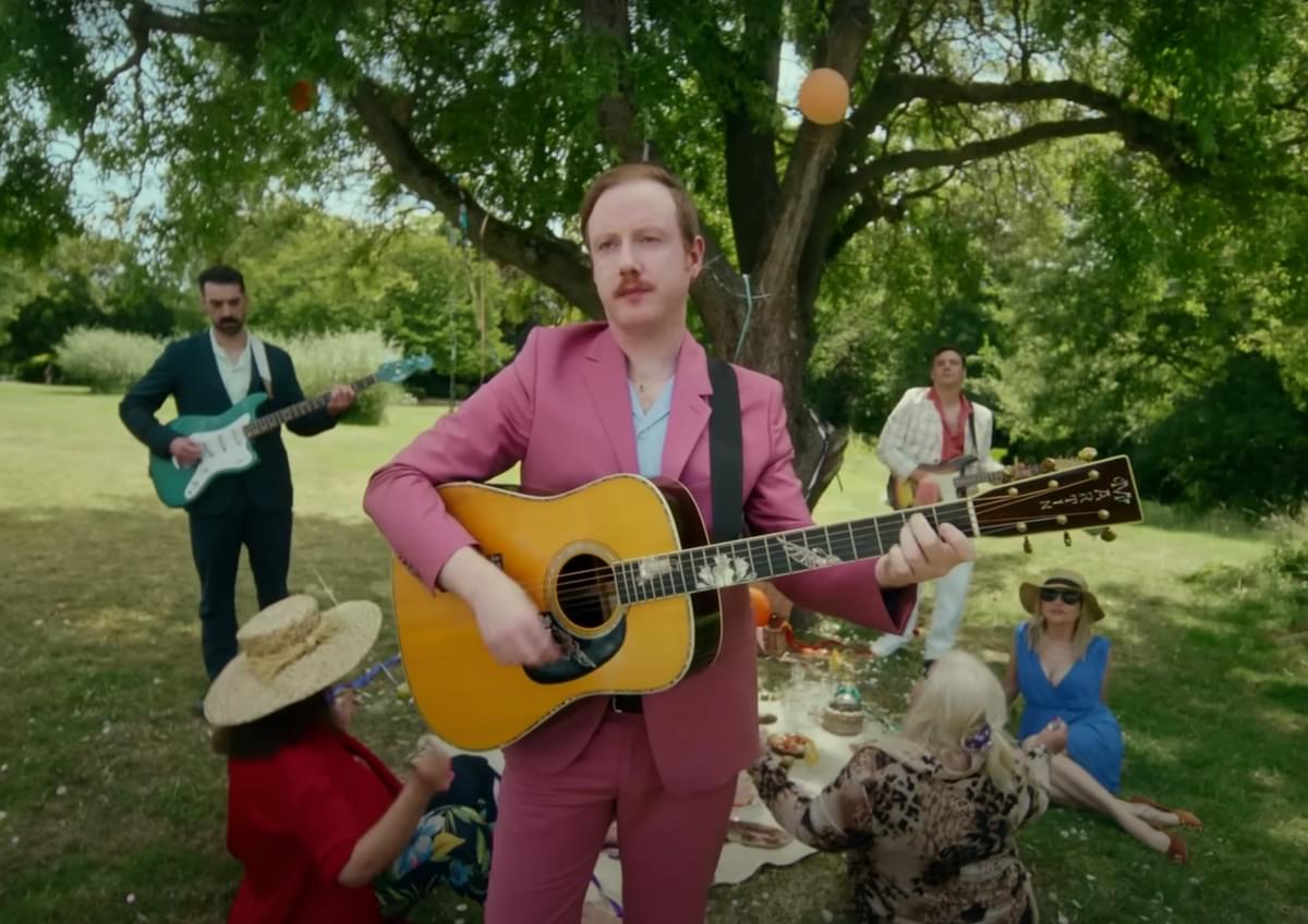 Two Door Cinema Club in the video for "Lucky"